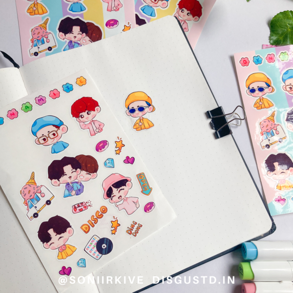 Dynamite Sticker Sheet - Image 3