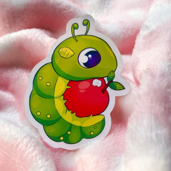 Kawaii Caterpillar Sticker