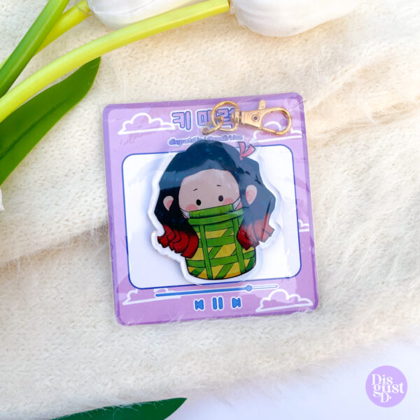 Nezuko Keychain | Demon Slayer - Image 3