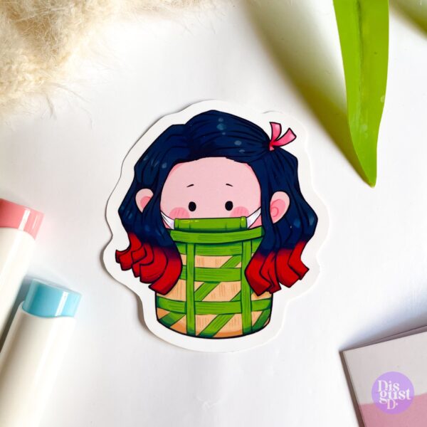 Nezuko sticker | Demon Slayer - Image 2
