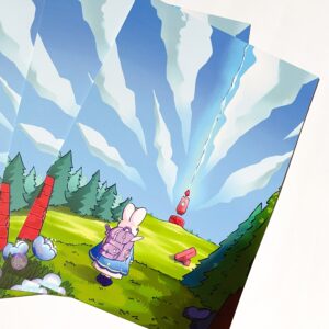 Koko on adventure artprint