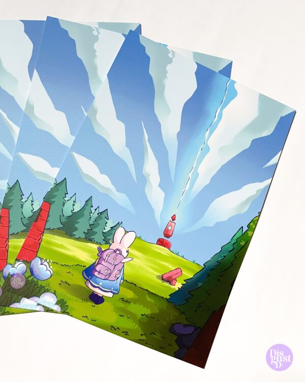 Koko on adventure artprint