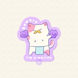 I’m weirdo Sticker