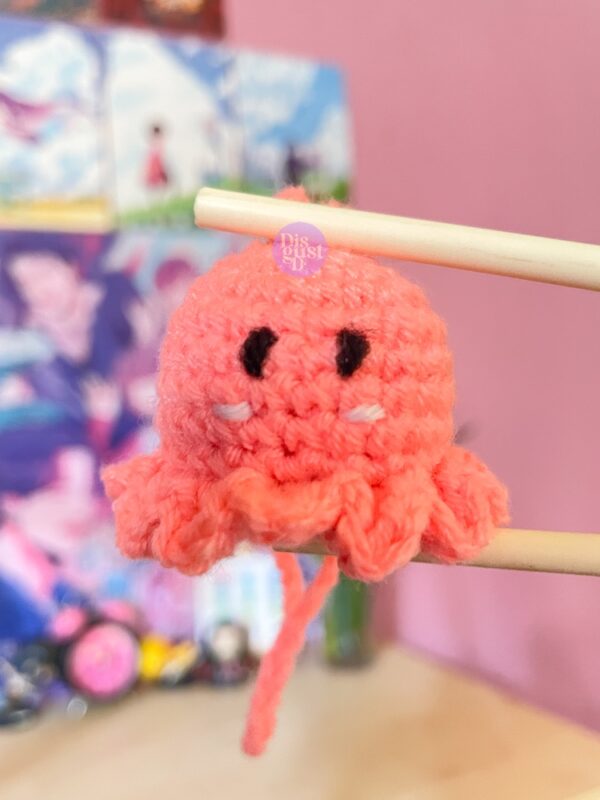 Baby octopus charm