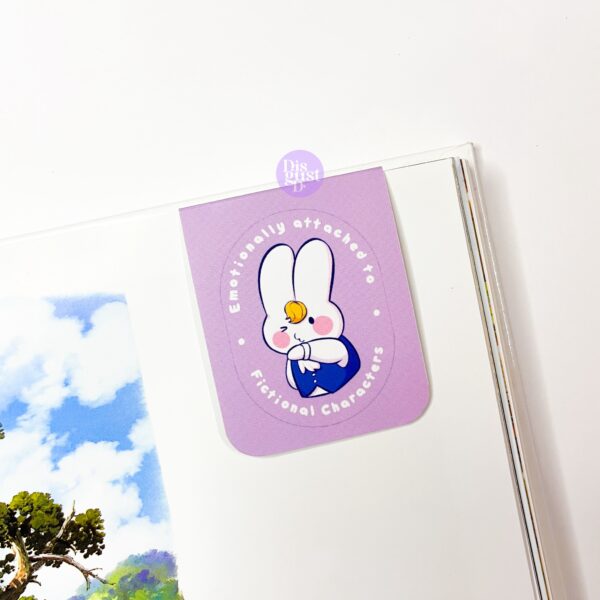Delulu magnetic bookmark