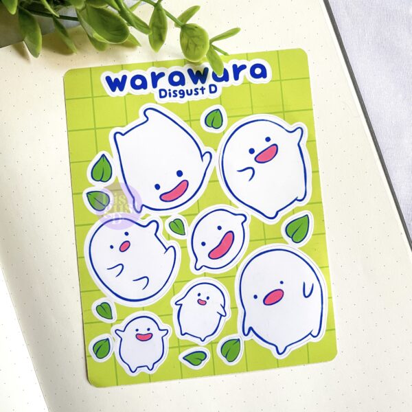 Warawara sticker sheet