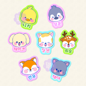 ENHYPEN Vinyl stickers