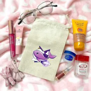 Borawhale Drawstring Bag